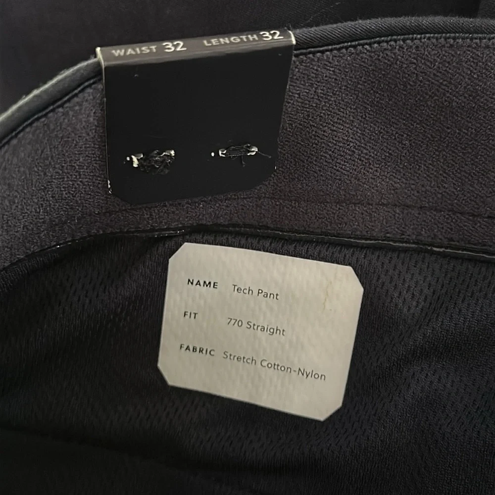 J.Crew Men’s Straight Fit 770 Tech Pant in Navy (32x32) - Picture 10 of 10